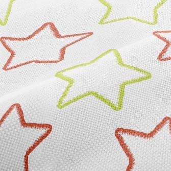 Two-Color Line Stars Performance Linen