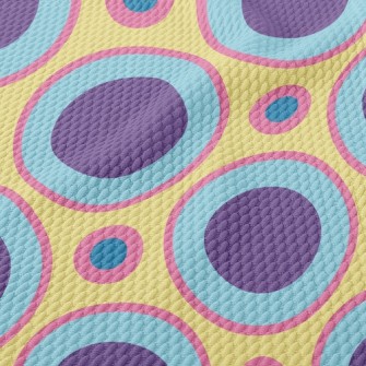 Pop Visual Dots Birdseye Piqué