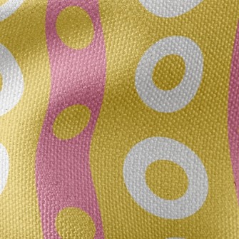 Dots And Lines Of Different Si Waterproof Canvas