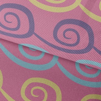Tricolor Cirrus Clouds Waterproof Oxford