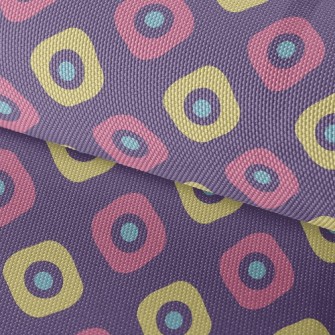 Two-Color Square With Dots Waterproof Oxford