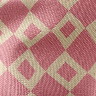 Empty Diamond Lattice Waterproof Canvas