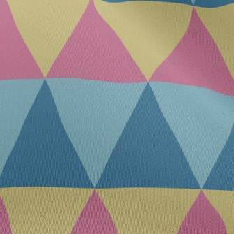 Visual Sense Multicolor Triang Chiffon