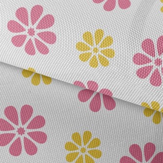 Two-Color Sweet Small Floral Waterproof Oxford