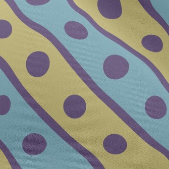 Polka Dot Lines Chiffon