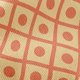 Cross Diamond Dots Standard Corduroy