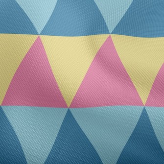 Visual Sense Multicolor Triang Dobby