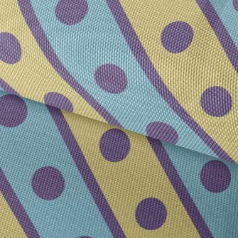 Polka Dot Lines Waterproof Oxford