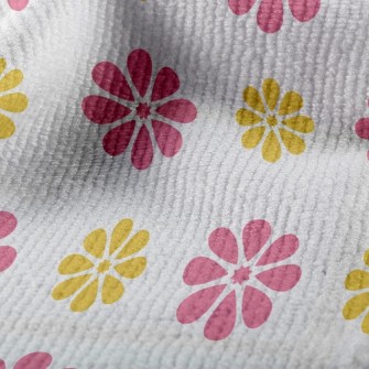 Two-Color Sweet Small Floral Terry