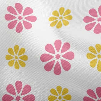 Two-Color Sweet Small Floral Dobby