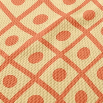 Cross Diamond Dots Birdseye Piqué