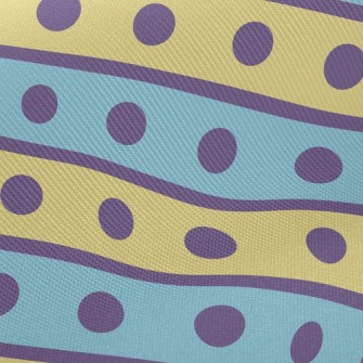 Polka Dot Lines Twill