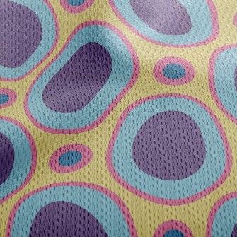 Pop Visual Dots Athletic Mesh Flat Back