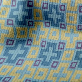 Cross Block Mosaic Terry