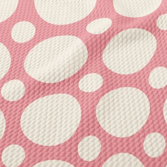 Big And Small Dots Birdseye Piqué