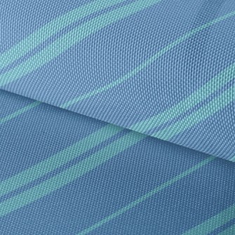 Temperament Diagonal Stripes Waterproof Oxford