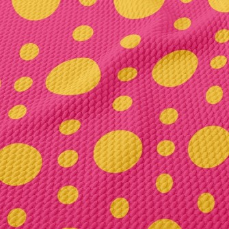 Arrangement Of Dots Birdseye Piqué