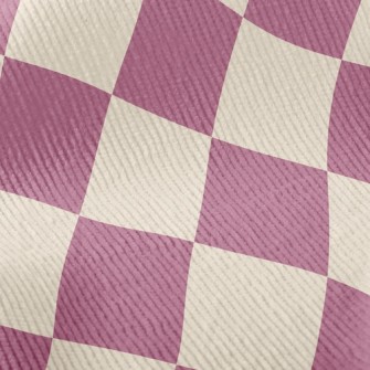 Checkerboard Rhombus Standard Corduroy