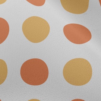 Two-Color Vibrant Dots Chiffon