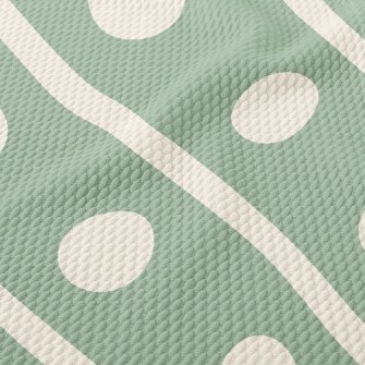 Polka Dot Twill Birdseye Piqué