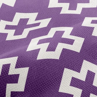 Psychedelic Cross Print Performance Linen