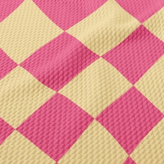 Mystery Checkerboard Birdseye Piqué