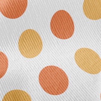 Two-Color Vibrant Dots Standard Corduroy