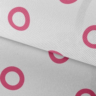 Red Line Dot Waterproof Oxford