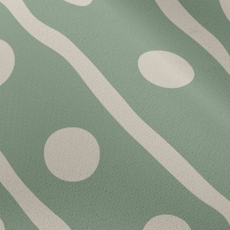 Polka Dot Twill Chiffon