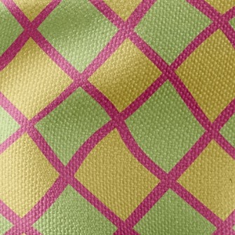 Two-Color Stitching Diamond Waterproof Canvas