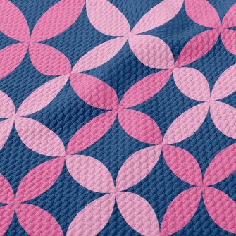 Long Ellipse Combination Birdseye Piqué