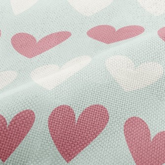 Pastel Bicolor Heart Performance Linen