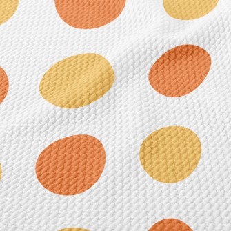 Two-Color Vibrant Dots Birdseye Piqué