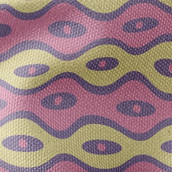 Elliptical Wave Waterproof Canvas