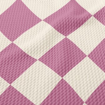 Checkerboard Rhombus Birdseye Piqué