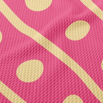 Arrange Dots Smoothly Birdseye Piqué