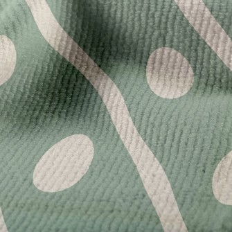 Polka Dot Twill Terry