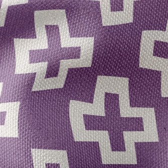 Psychedelic Cross Print Waterproof Canvas