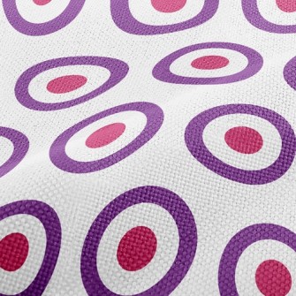 Empty Dot Circle Performance Linen