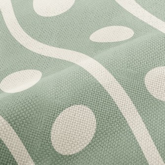 Polka Dot Twill Performance Linen