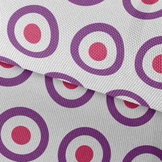 Empty Dot Circle Waterproof Oxford