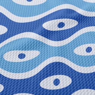 Little Waves Birdseye Piqué