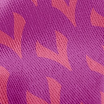 Geometric Heart Standard Corduroy