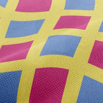 Two-Color Square Performance Linen