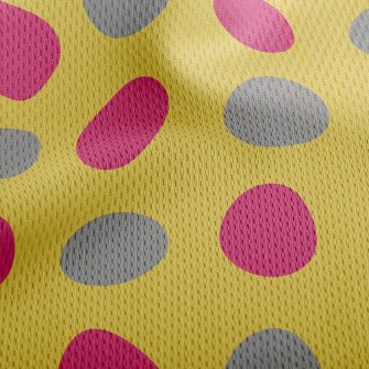 Color Contrast Athletic Mesh Flat Back