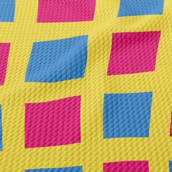 Two-Color Square Birdseye Piqué