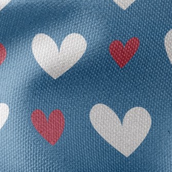 Fashion Two-Color Heart Waterproof Canvas