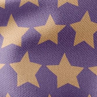 Pop Monochrome Stars Waterproof Canvas