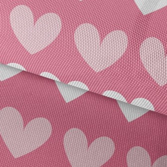 Sweet Double Color Love Waterproof Oxford