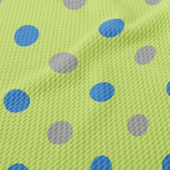 Mini Two-Color Dots Birdseye Piqué